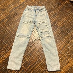 Brand: American Eagle, Size: 00 (regular), Color: Light Washed Blue Jeans